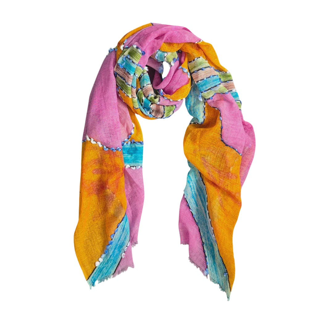 2025 Pure Wool Scarf AI1107 Scarves and Sarongs Zoda