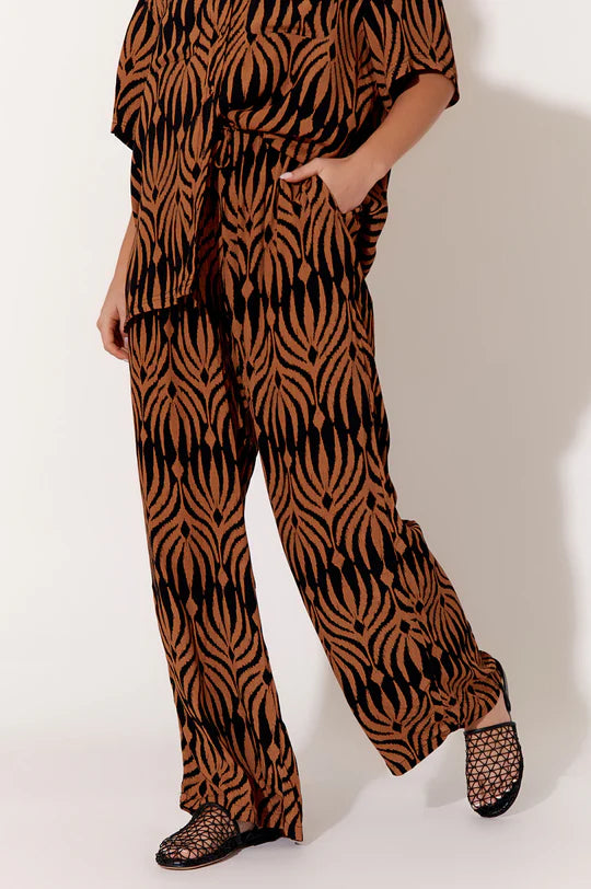 Stevie Palm Desert Pant Print Bottoms Adorne   