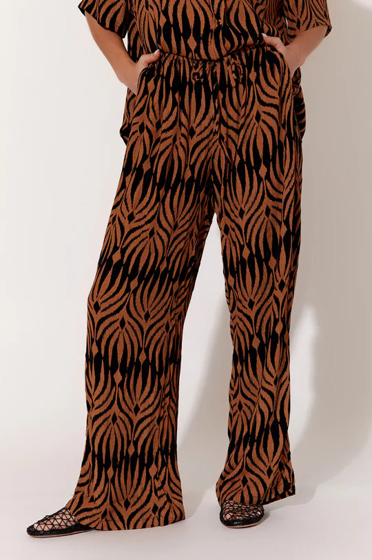 Stevie Palm Desert Pant Print Bottoms Adorne   