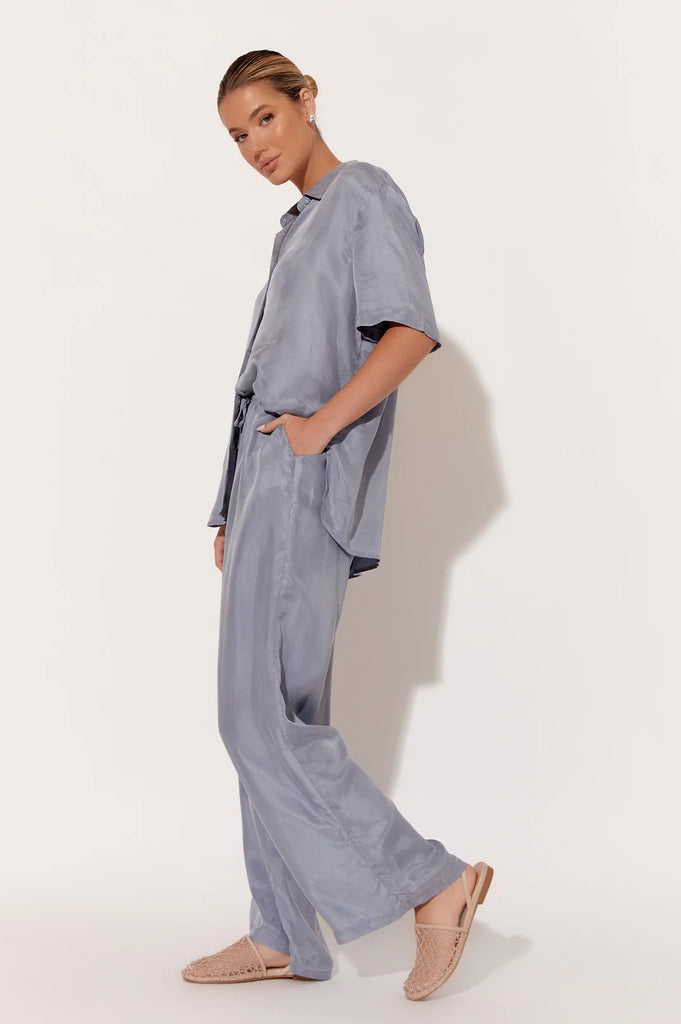 Stevie Cupro Pant Grey - Global Free Style