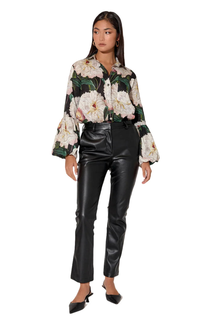 Grace Floral Shirt Floral Tops Adorne   