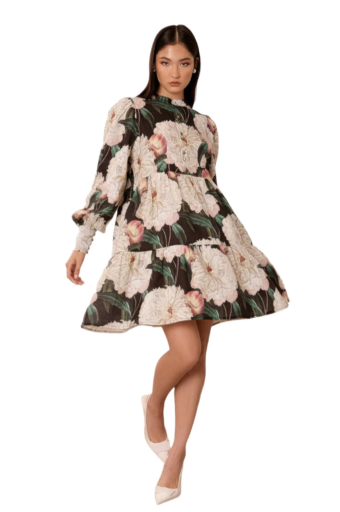 Celeste Long Sleeve Floral Dress Floral Dresses Adorne   