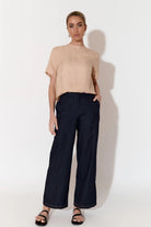 Nisha Denim Pant Bottoms Adorne
