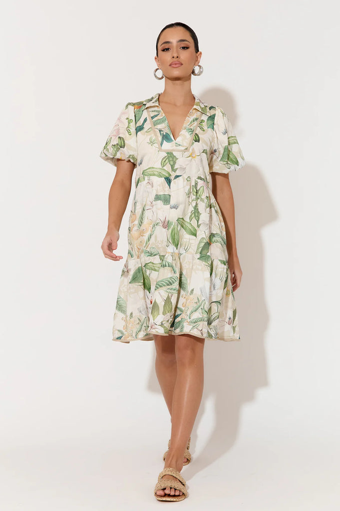 Leona Adelaide Print Dress Print Dresses Adorne   