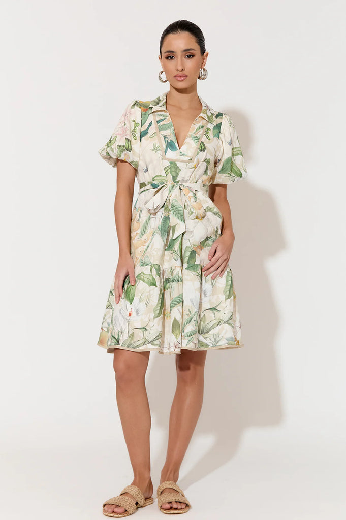 Leona Adelaide Print Dress Print Dresses Adorne   