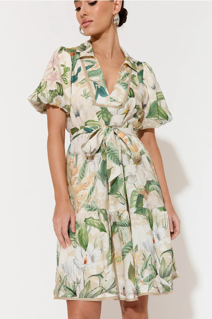 Leona Adelaide Print Dress Print Dresses Adorne   