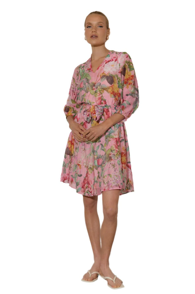 Mara Floral Tiered Dress Floral Dresses Adorne 8  