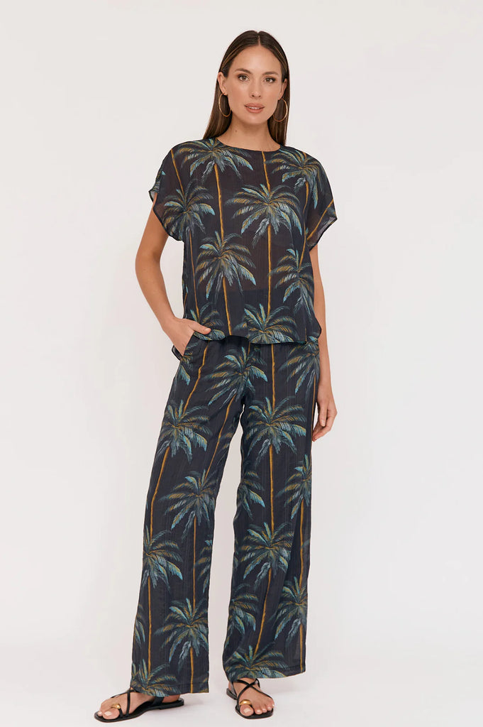 Joy Honolulu Print Top Tops Adorne   