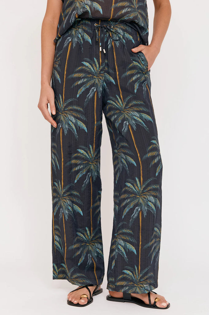 Kelly Honolulu Print Pant Bottoms Adorne   