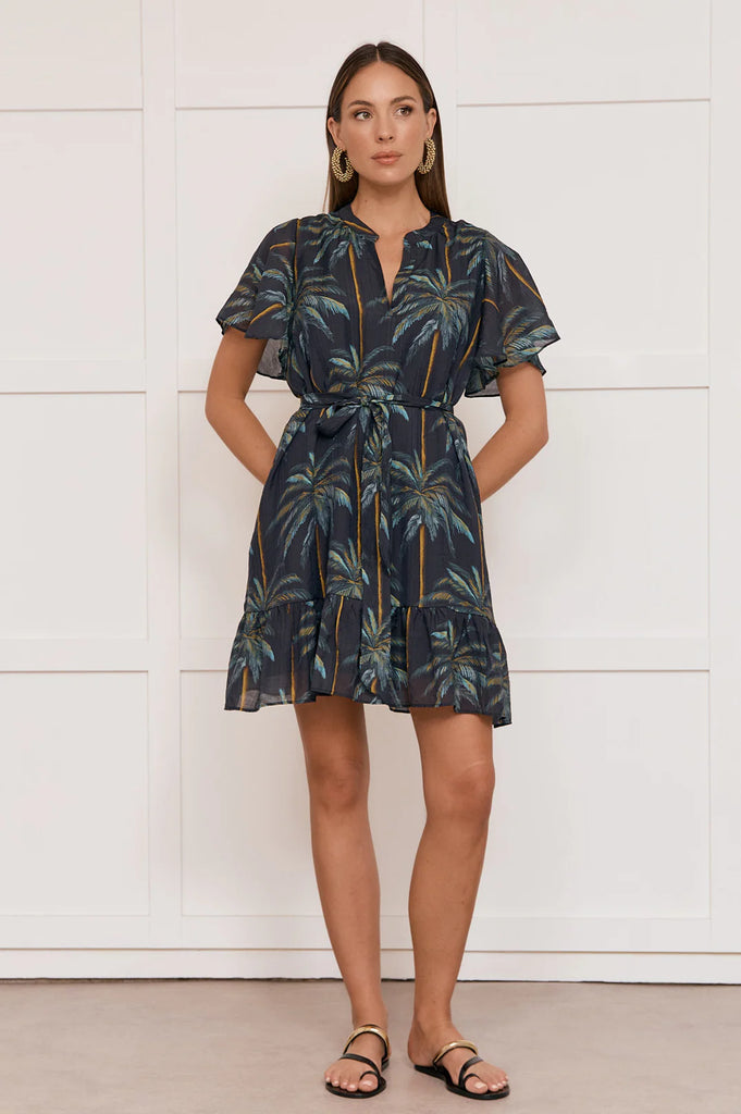 Tasmin Honolulu Print Dress Dresses Adorne   