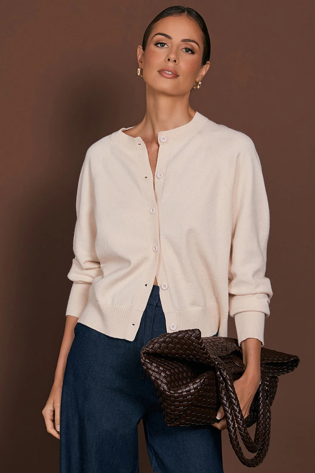 Freddy Knit Cardigan Cream Tops Adorne