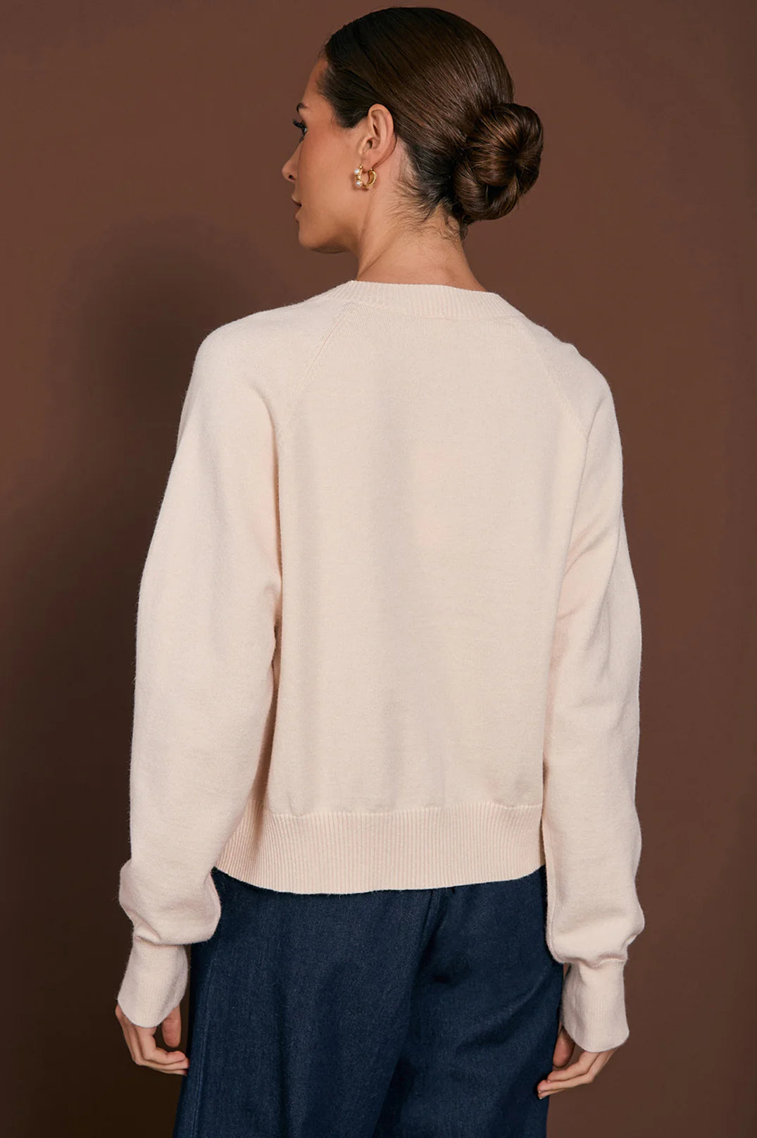 Freddy Knit Cardigan Cream Tops Adorne