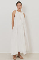 Ariah Midi Dress White Dresses Adorne S(8)