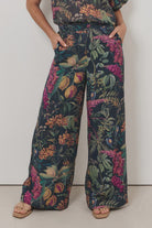 Parker Seville Print Wide Leg Pant Bottoms Adorne
