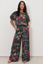 Parker Seville Print Wide Leg Pant Bottoms Adorne S(8)