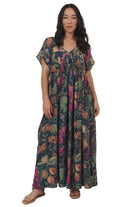 Sidney Seville Print Maxi Dress Dresses Adorne