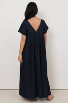 Sidney Light Weight Denim Maxi Dress Dresses Adorne