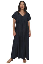 Sidney Light Weight Denim Maxi Dress Dresses Adorne