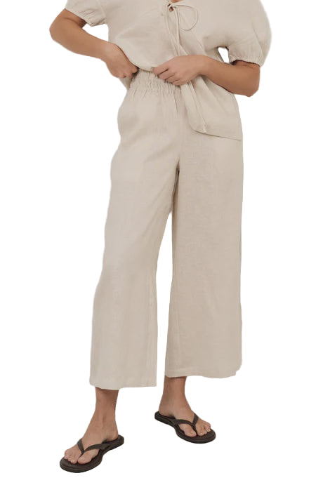 Fable Culotte Pant Stone Bottoms Adorne S(8)