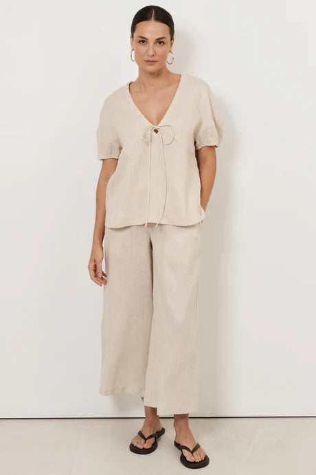 Fable Culotte Pant Stone Bottoms Adorne