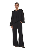 Asani Wide Leg Pant Black Bottoms Adorne S (8)