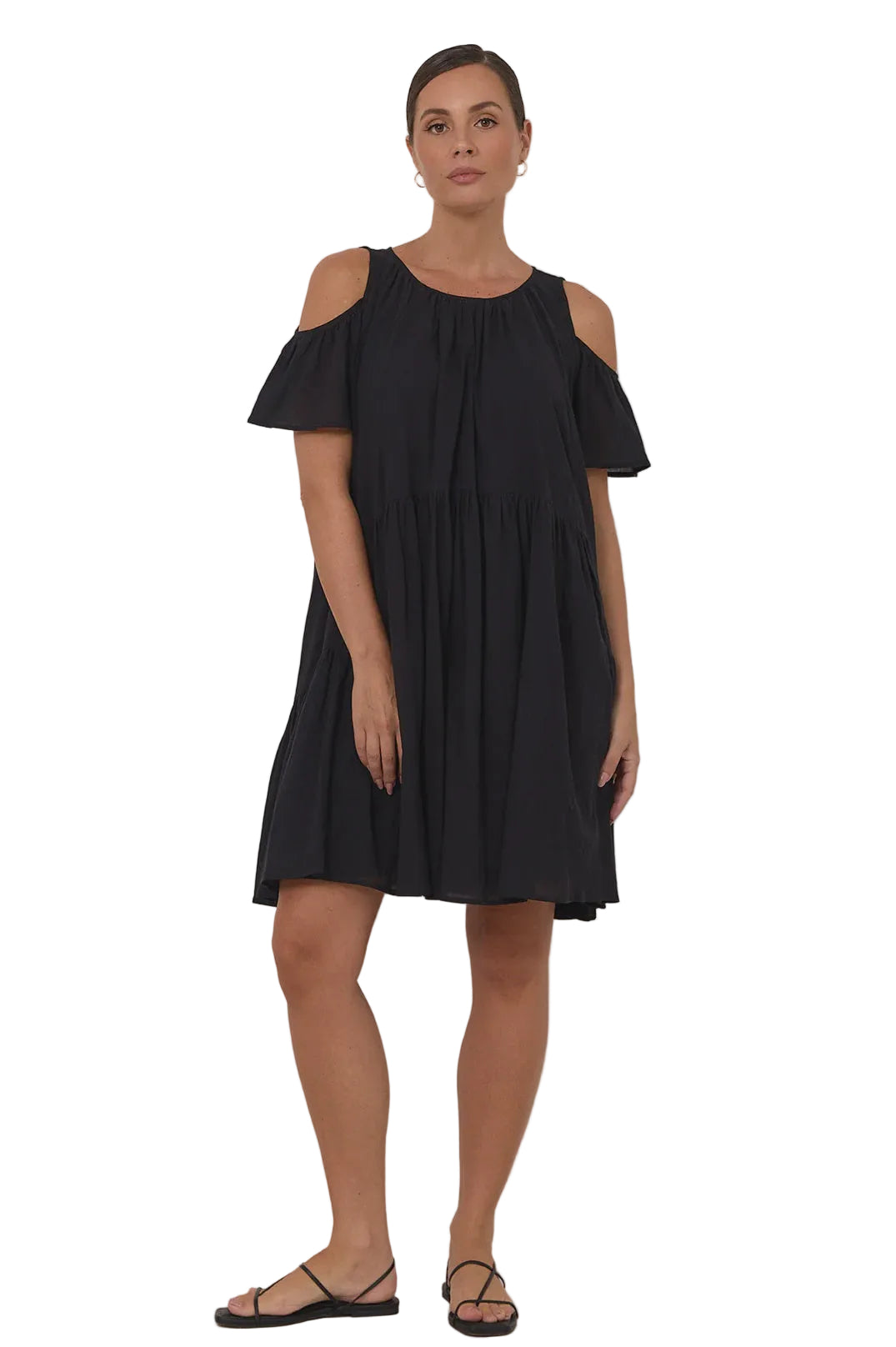 Ariah Short Dress Black Dresses Adorne S(8)
