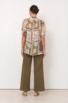 Sandra Austria Print Top - Global Free Style