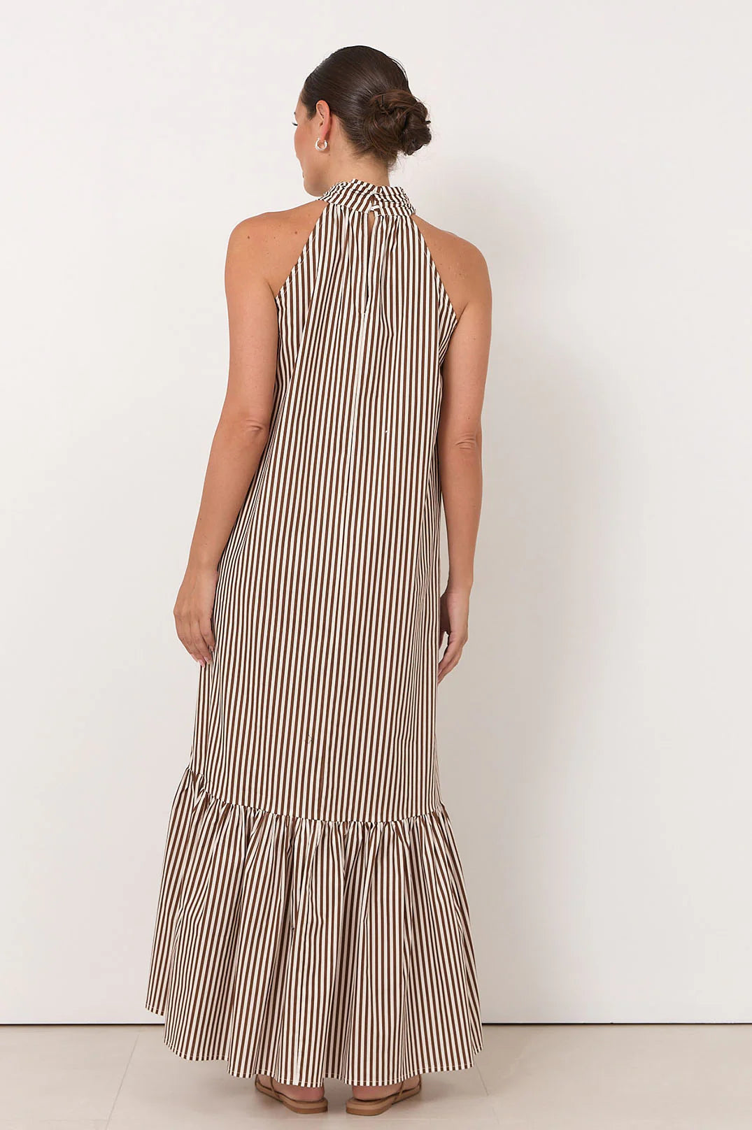 Rosa Stripe Maxi Dress Dresses Adorne