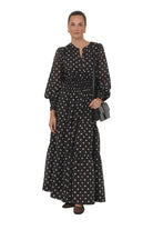 Violette Maxi Dress Spot Dresses Adorne S(8)