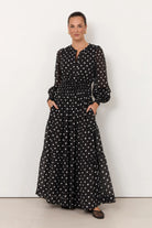 Violette Maxi Dress Spot Dresses Adorne