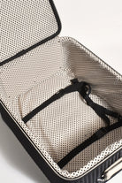 Hannah Quilted Wheeled Suitcase Black/Nude Bags and Purses Adorne