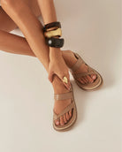 Amia Light Clay Sandals Shoes Billini