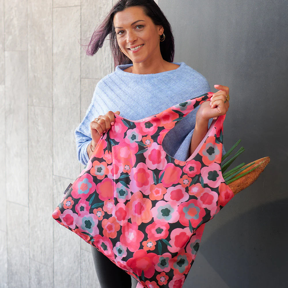Shopping Tote - Magpie Floral - Global Free Style