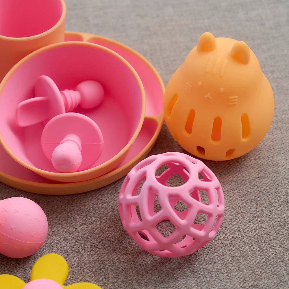 Silicone Ball Teether Pink Gifts and Accessories Annabel Trends