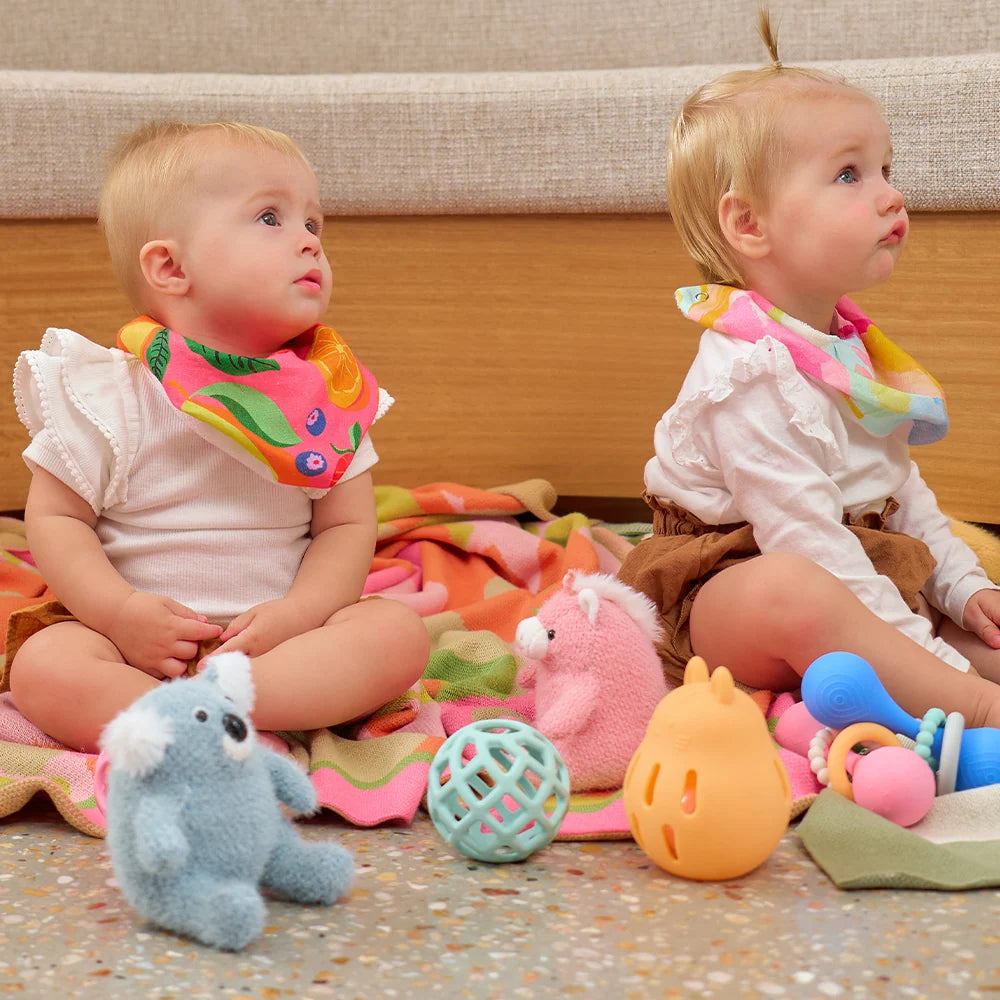 Silicone Ball Teether Aqua Gifts and Accessories Annabel Trends