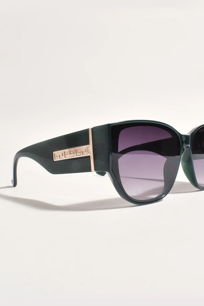 Claremont Sunglasses Green Sunglasses & Glasses Adorne   