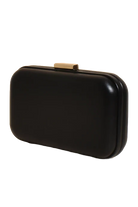 Emmaline Structured Event Clutch Black - Global Free Style