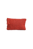 Paper Weave Large Pouch Red Bags and Purses Adorne