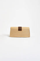 Woven Fold Over Small Bag Natural Bags and Purses Adorne