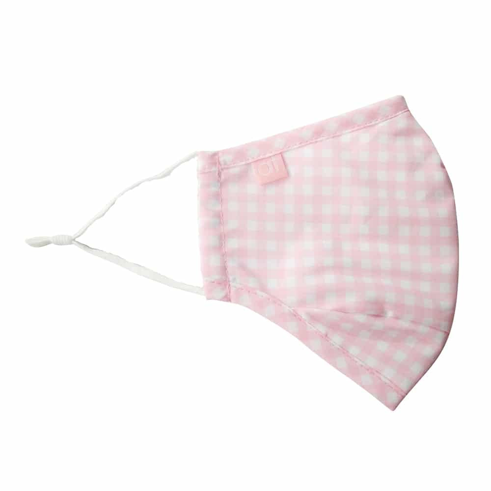 Face Mask Gingham Pink Gifts and Accessories Annabel Trends