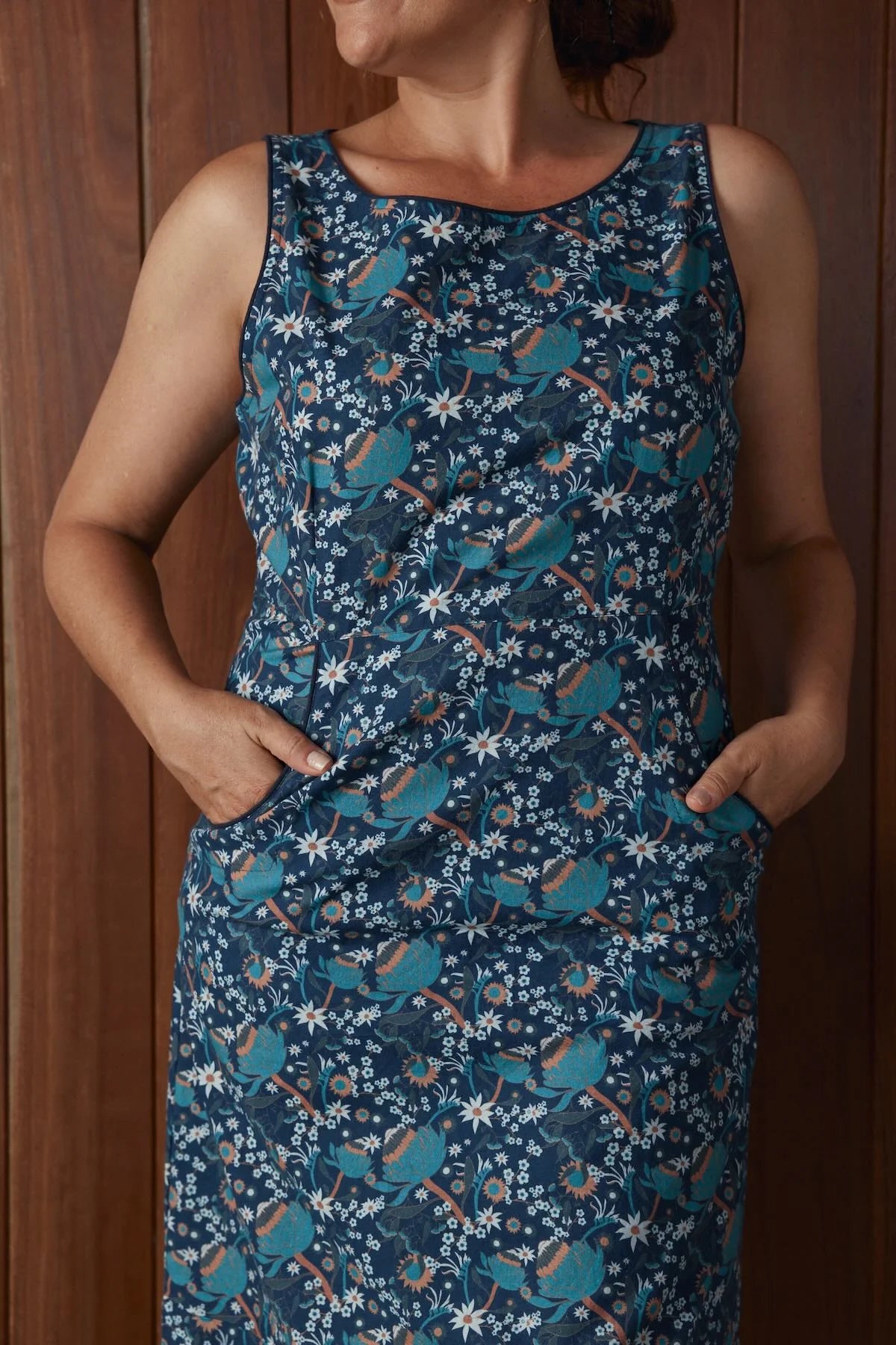 Alana Dress - Waratah Dresses MahaShe