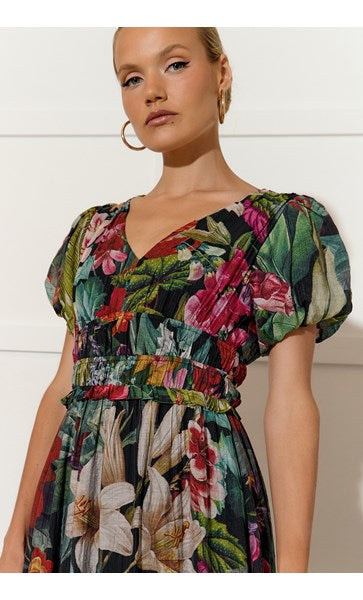 Ally Floral Maxi Dress Dresses Adorne   