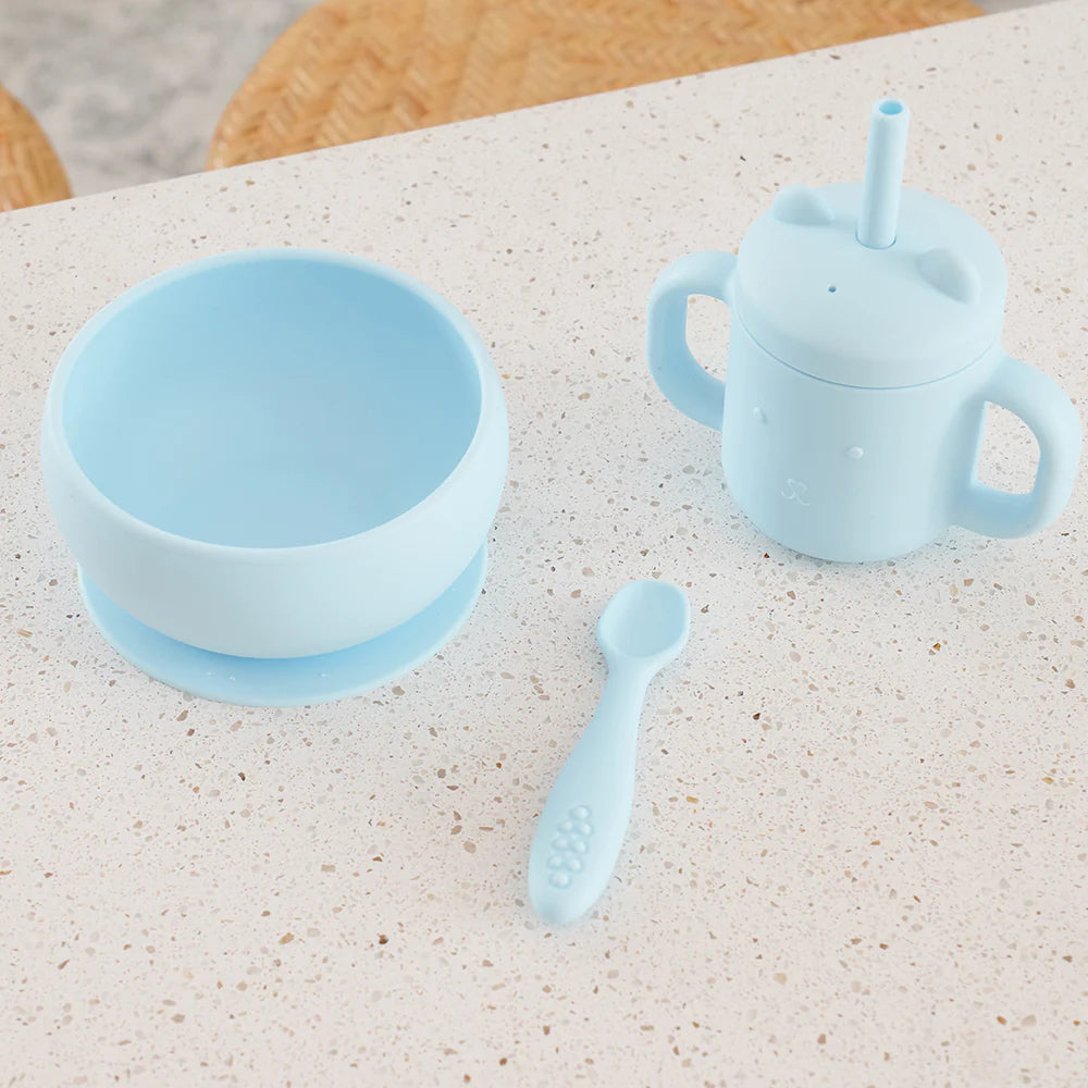 Mini Sippi Bear with Handles Iced Blue Gifts and Accessories Annabel Trends