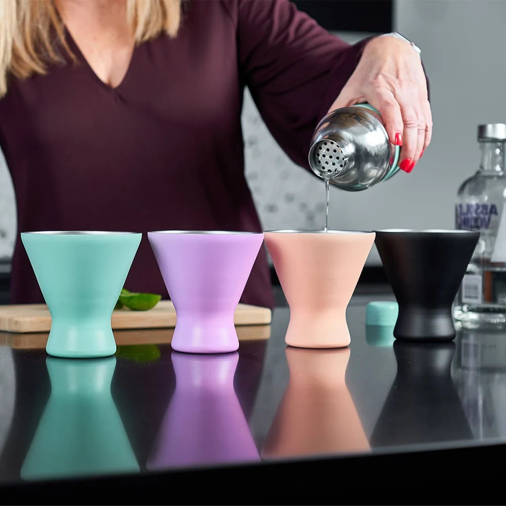 Cocktail Cup Stainless Steel Black Gifts and Accessories Annabel Trends