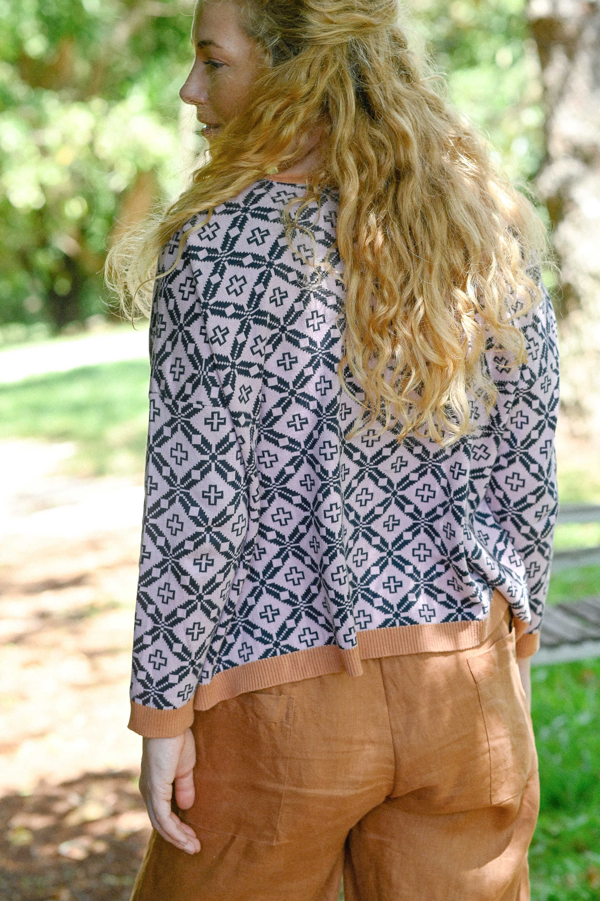 Tessa Pant Tan Linen Bottoms Lazybones