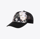 Copacabana Womens Trucker Cap Black Hats & Millinery Kooringal