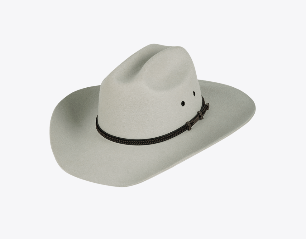 Baxter Universal Cowboy Light Grey Hats & Millinery Kooringal S