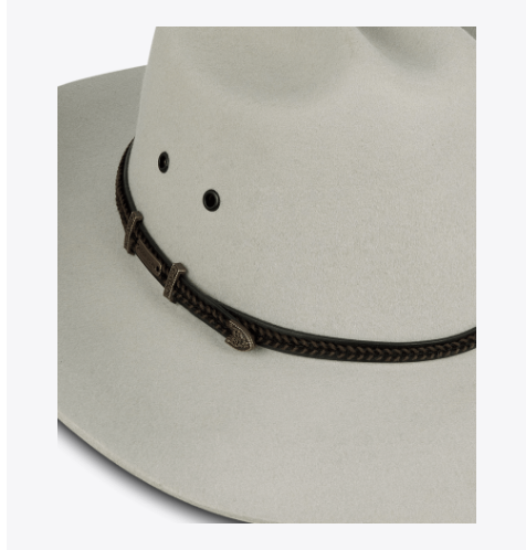 Baxter Universal Cowboy Light Grey Hats & Millinery Kooringal