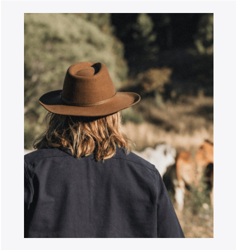 Stockton Universal Cowboy Brown Hats & Millinery Kooringal