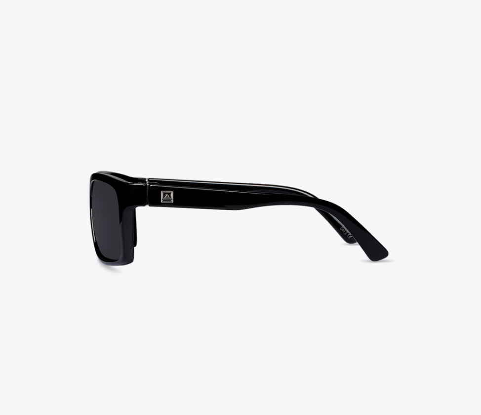 Raglan Mens Sunglass Black/Smoke Sunglasses & Glasses White Haven
